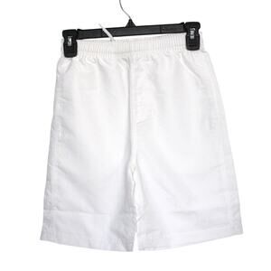 Boast Boys Large Blank Club Shorts White with Drawstring Size L NWT